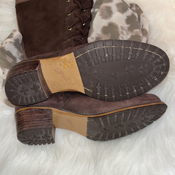 Red Wing Tall Suede Boots - Picture 6 of 7